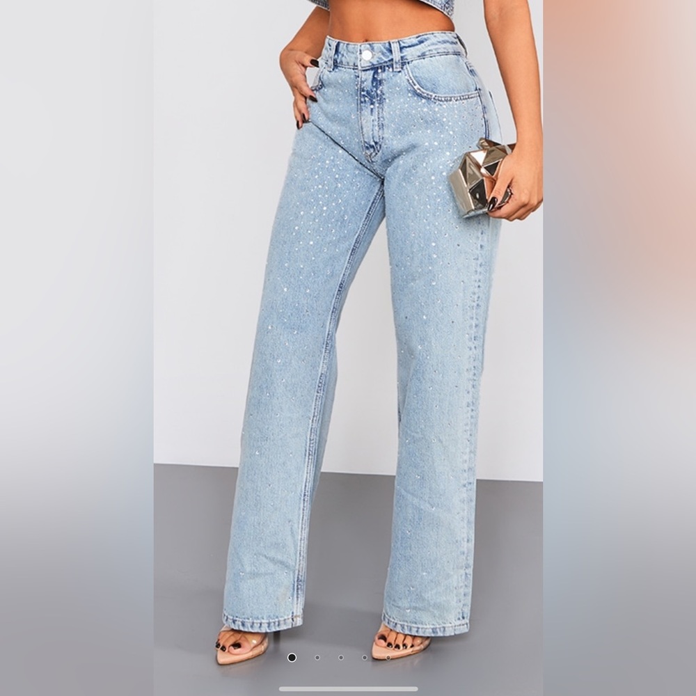 Rhinestone Jeans